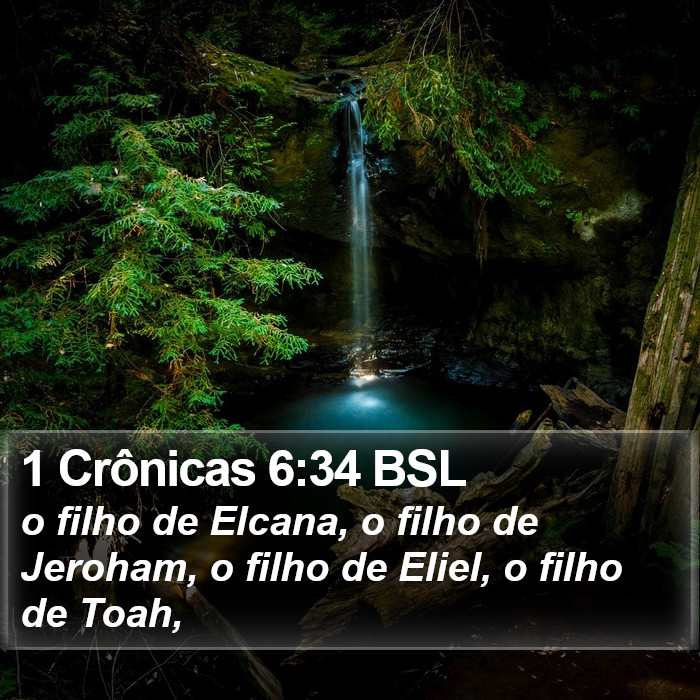 1 Crônicas 6:34 BSL Bible Study