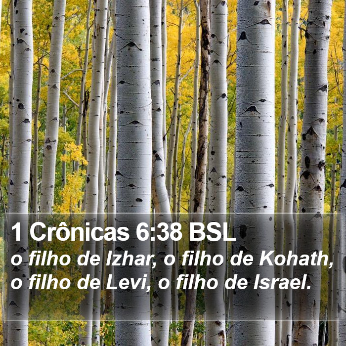 1 Crônicas 6:38 BSL Bible Study