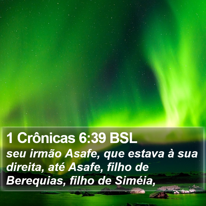 1 Crônicas 6:39 BSL Bible Study