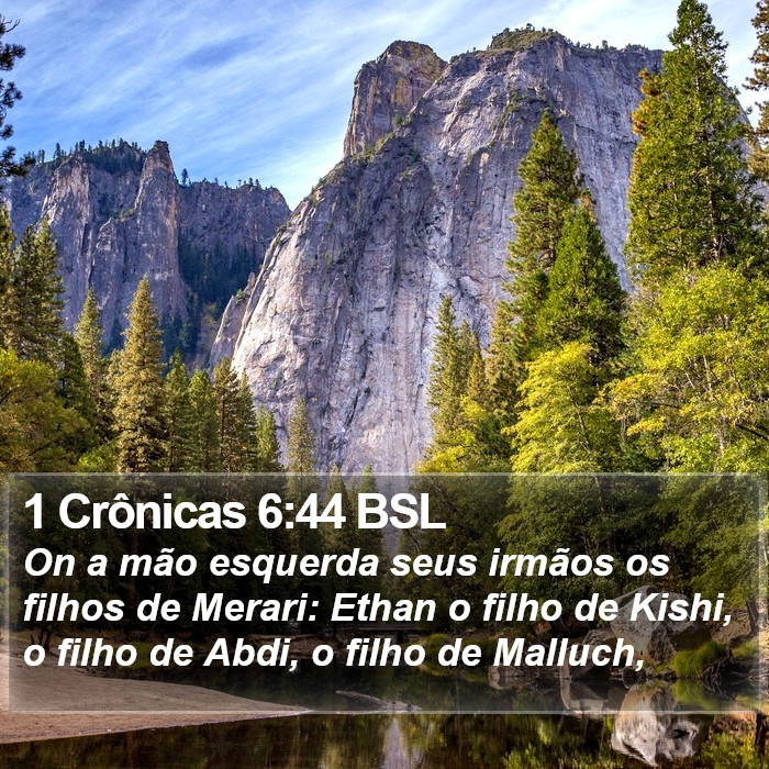 1 Crônicas 6:44 BSL Bible Study