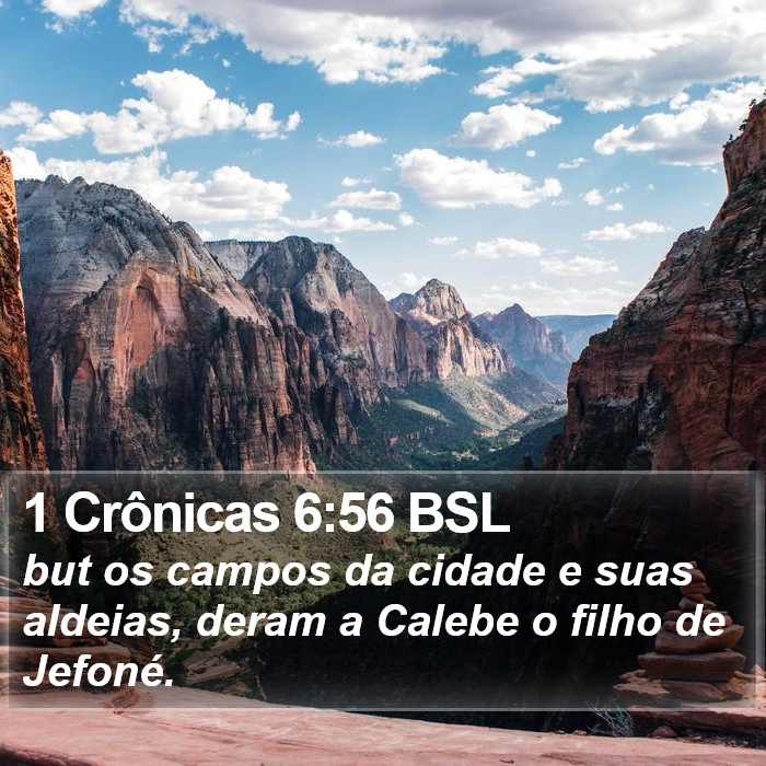 1 Crônicas 6:56 BSL Bible Study