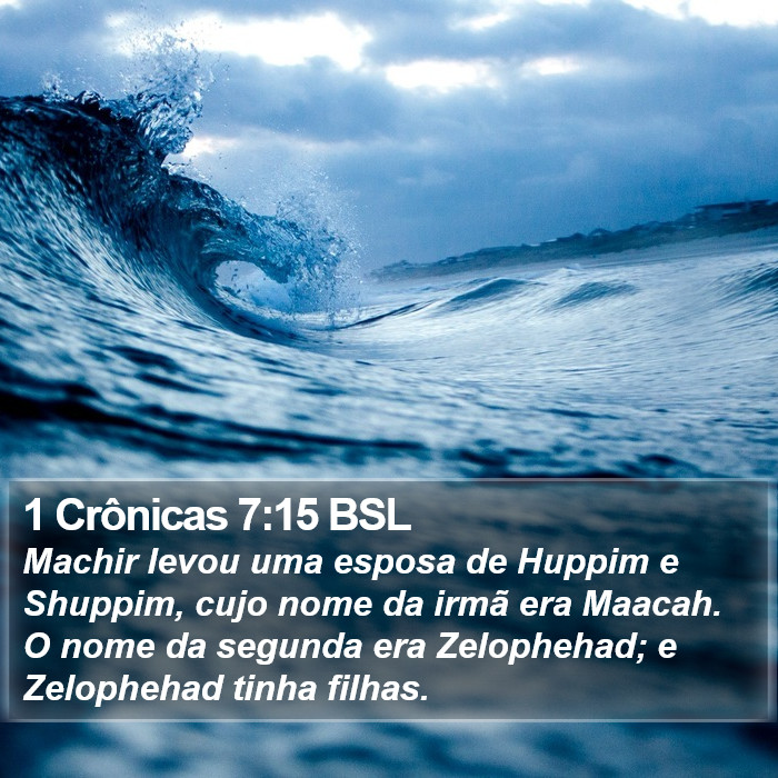 1 Crônicas 7:15 BSL Bible Study