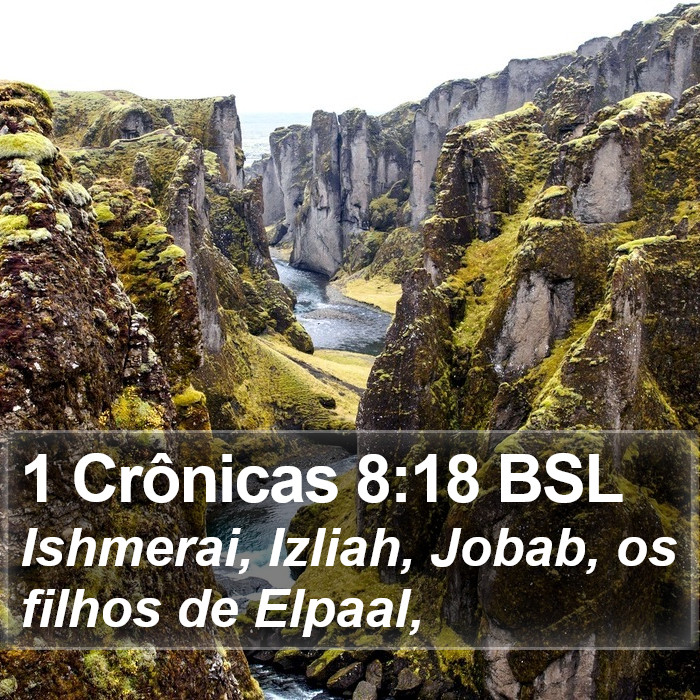 1 Crônicas 8:18 BSL Bible Study