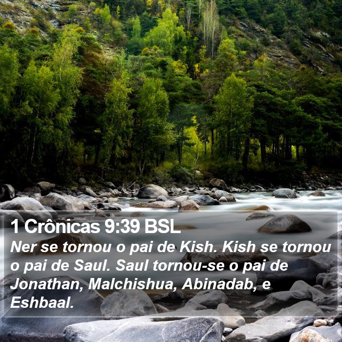 1 Crônicas 9:39 BSL Bible Study