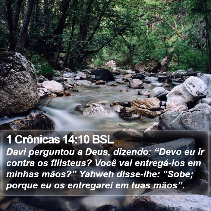 1 Crônicas 14:10 BSL Bible Study