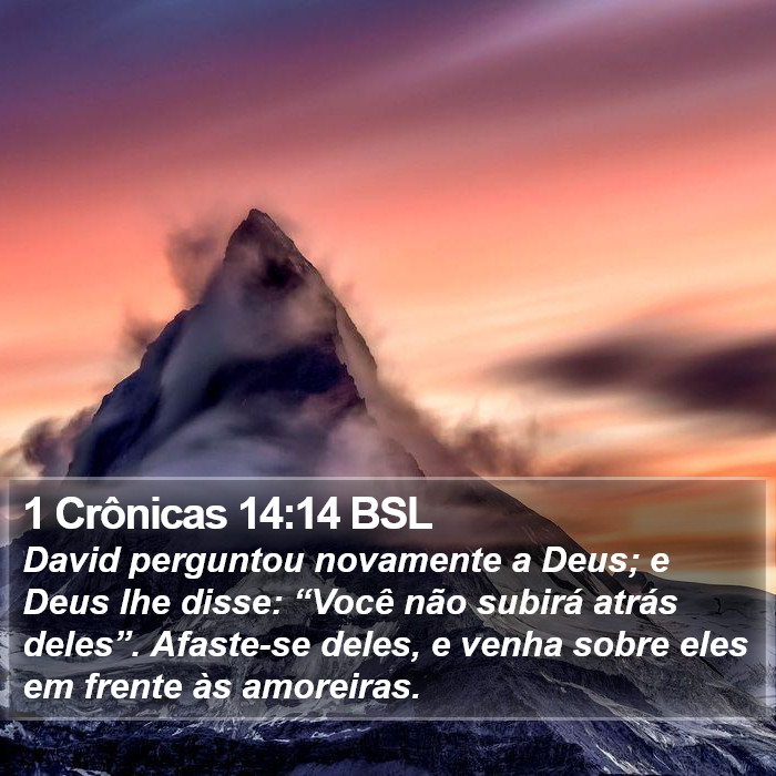 1 Crônicas 14:14 BSL Bible Study