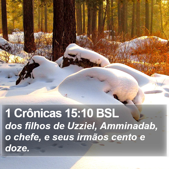 1 Crônicas 15:10 BSL Bible Study