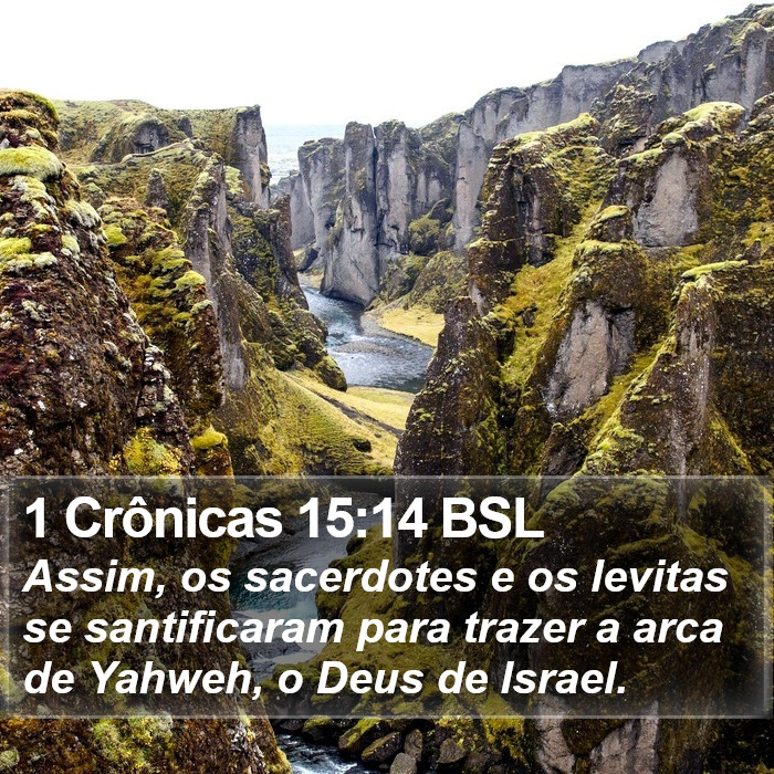 1 Crônicas 15:14 BSL Bible Study