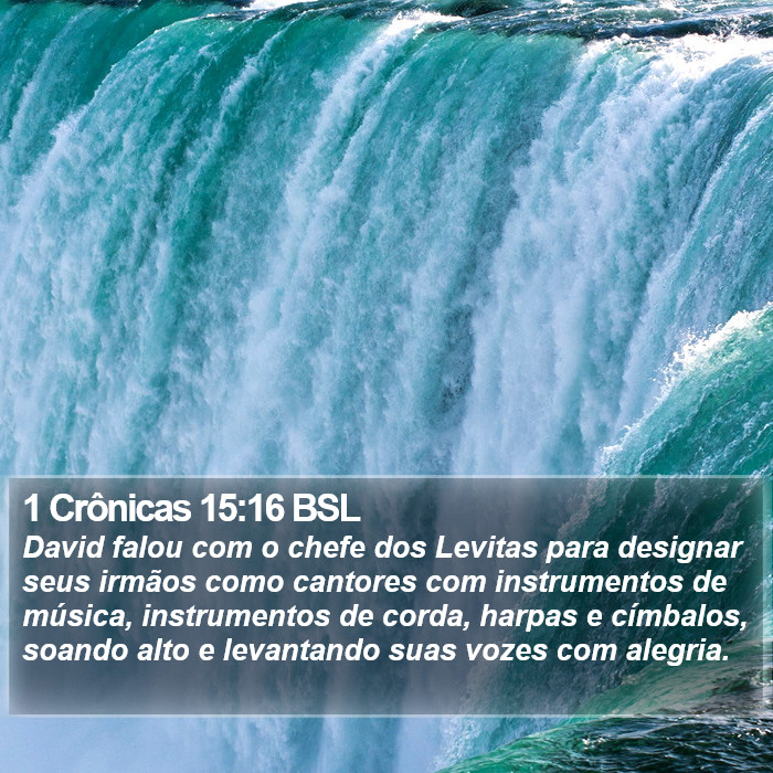 1 Crônicas 15:16 BSL Bible Study