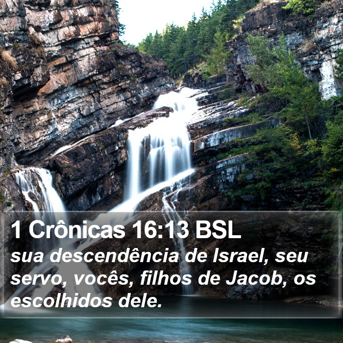 1 Crônicas 16:13 BSL Bible Study