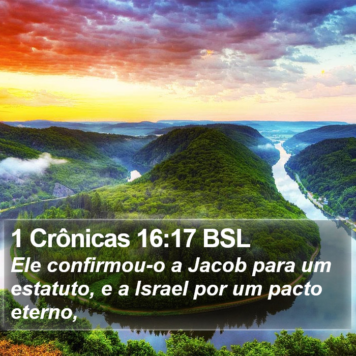 1 Crônicas 16:17 BSL Bible Study