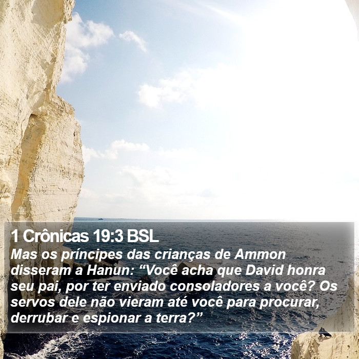 1 Crônicas 19:3 BSL Bible Study