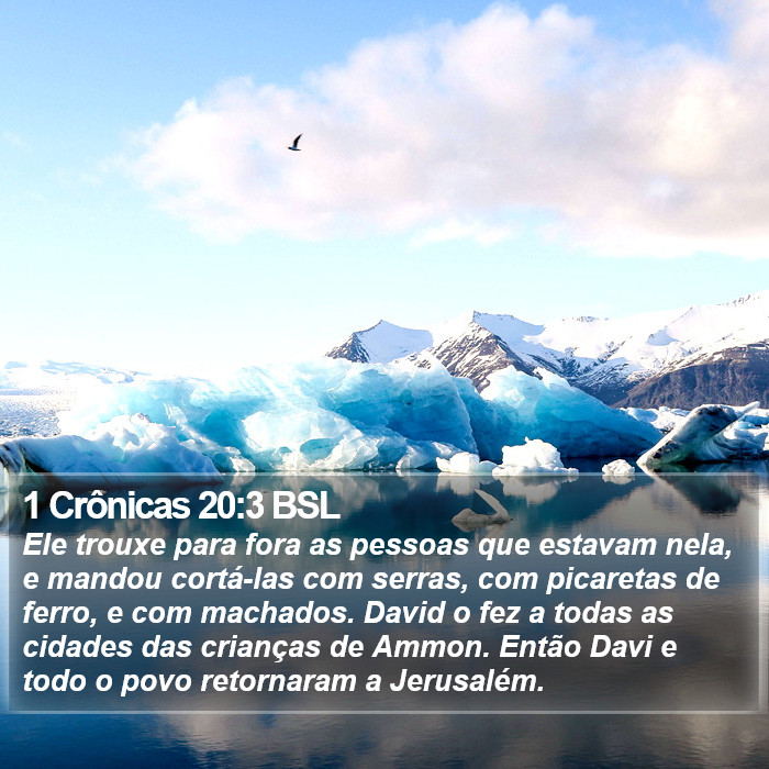 1 Crônicas 20:3 BSL Bible Study