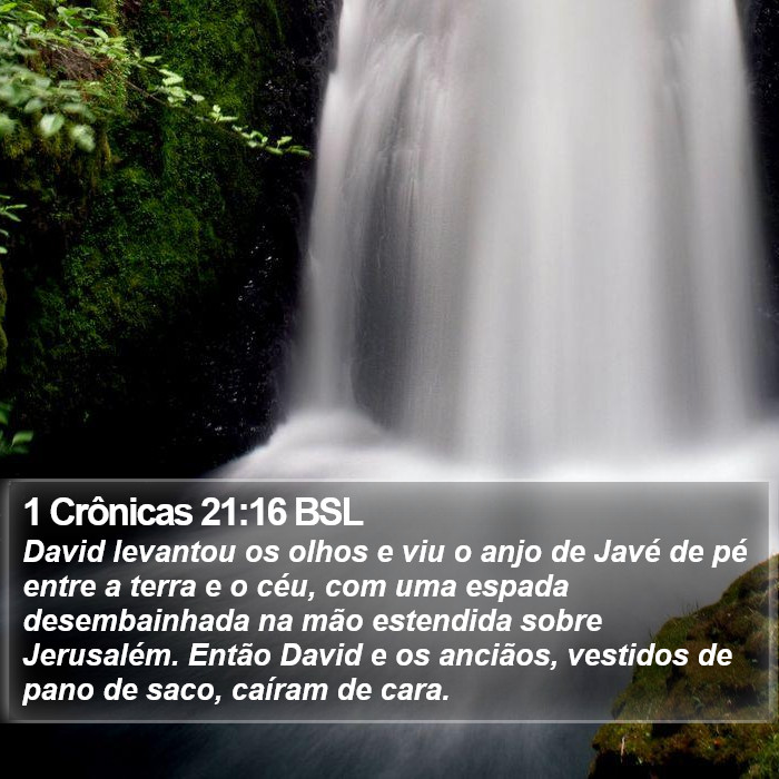 1 Crônicas 21:16 BSL Bible Study