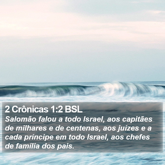 2 Crônicas 1:2 BSL Bible Study