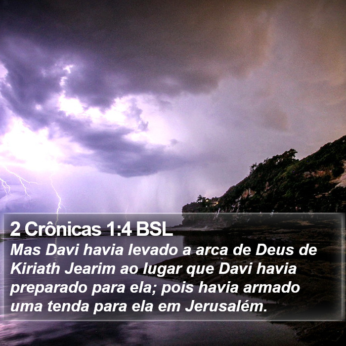 2 Crônicas 1:4 BSL Bible Study