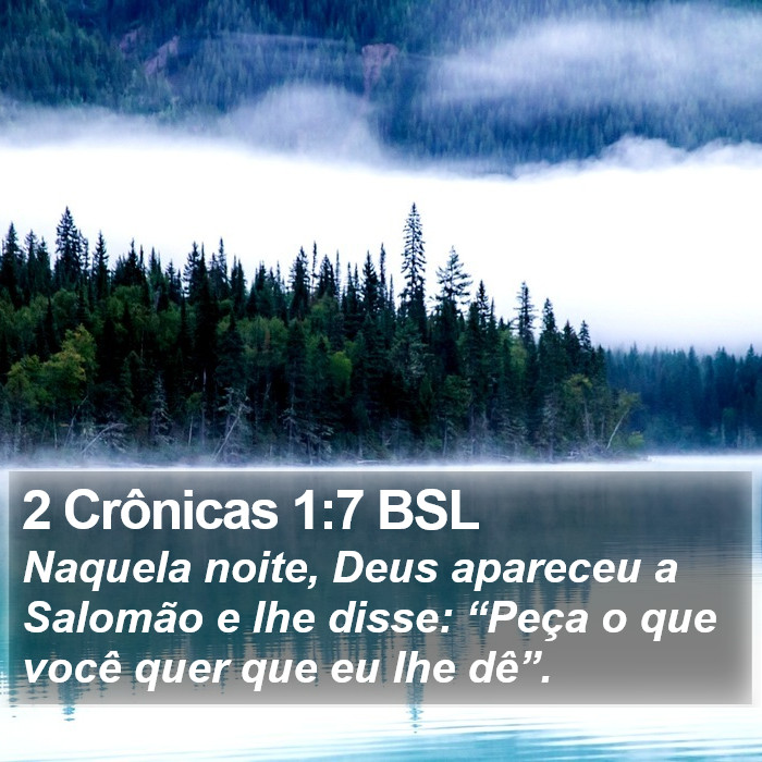 2 Crônicas 1:7 BSL Bible Study