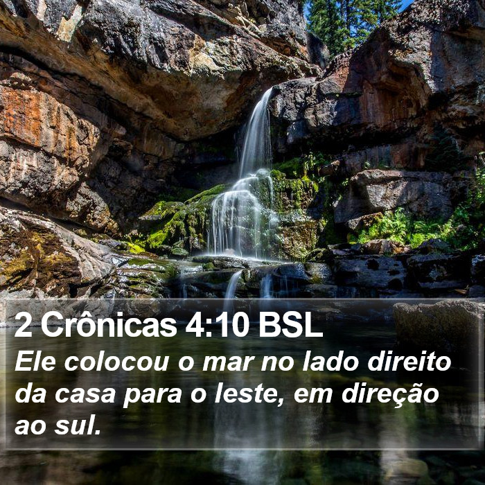 2 Crônicas 4:10 BSL Bible Study