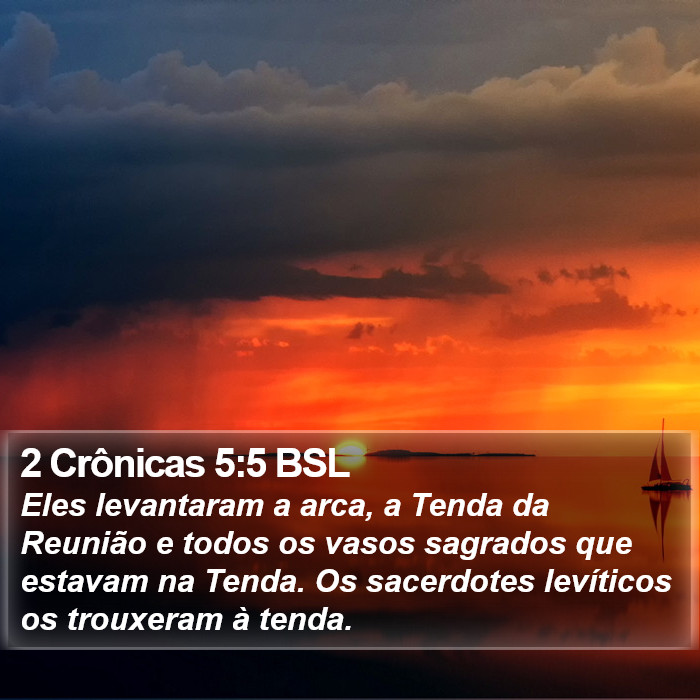 2 Crônicas 5:5 BSL Bible Study