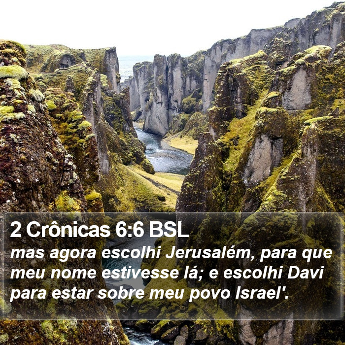 2 Crônicas 6:6 BSL Bible Study