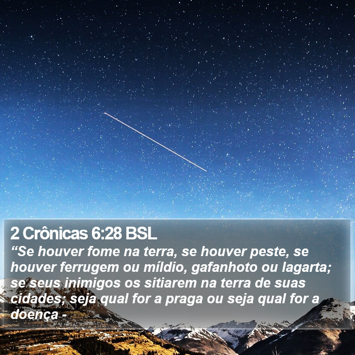 2 Crônicas 6:28 BSL Bible Study