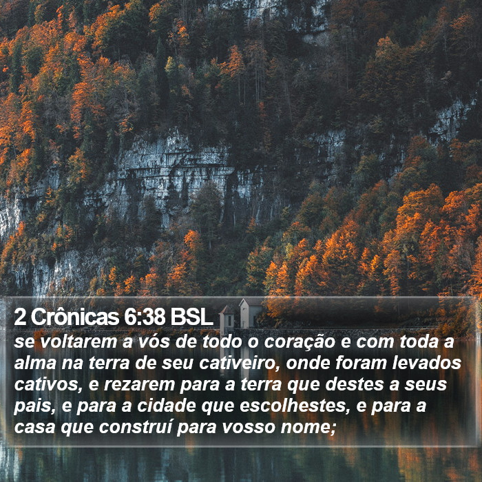 2 Crônicas 6:38 BSL Bible Study