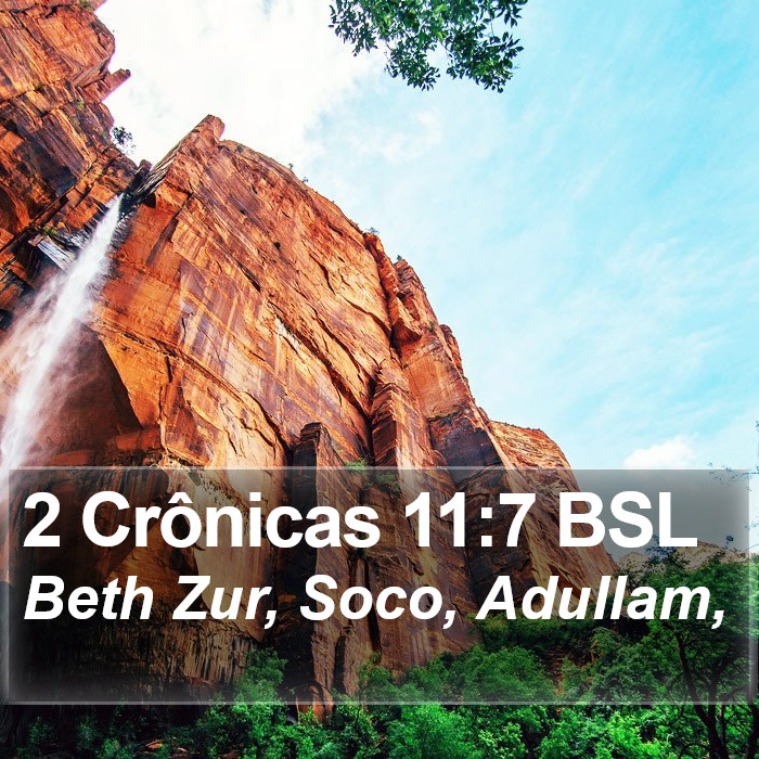 2 Crônicas 11:7 BSL Bible Study