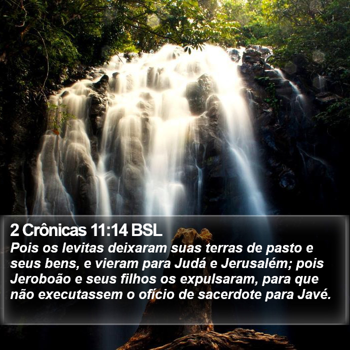 2 Crônicas 11:14 BSL Bible Study