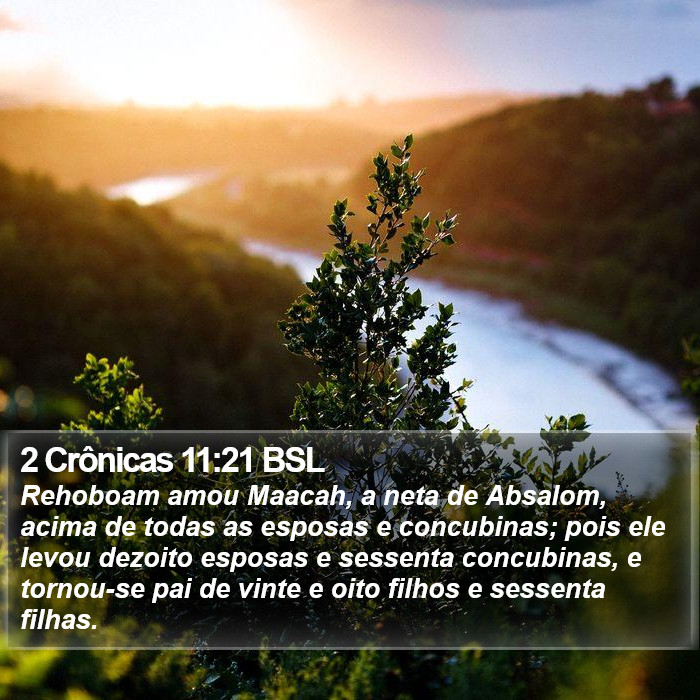 2 Crônicas 11:21 BSL Bible Study