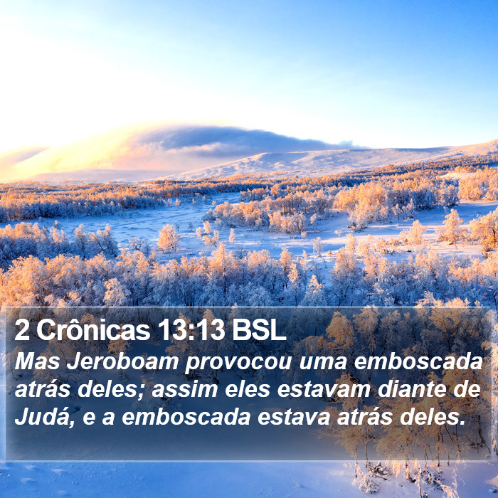 2 Crônicas 13:13 BSL Bible Study