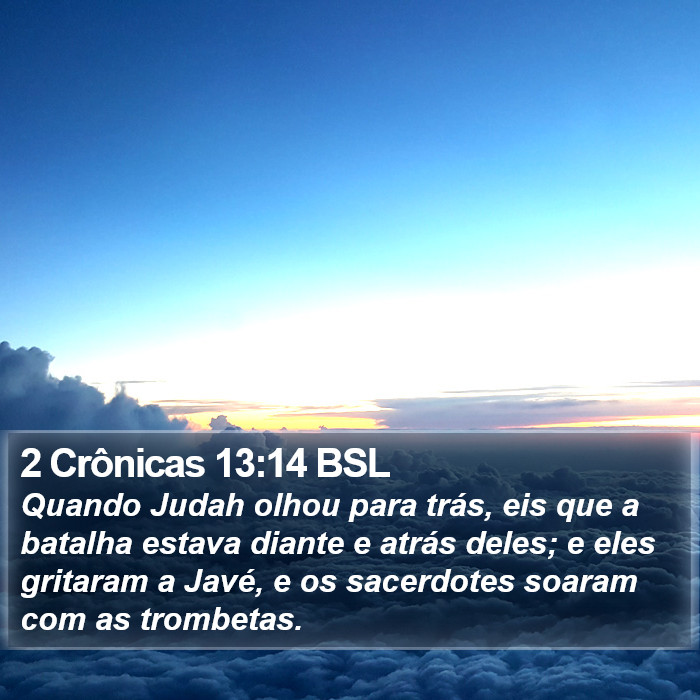2 Crônicas 13:14 BSL Bible Study