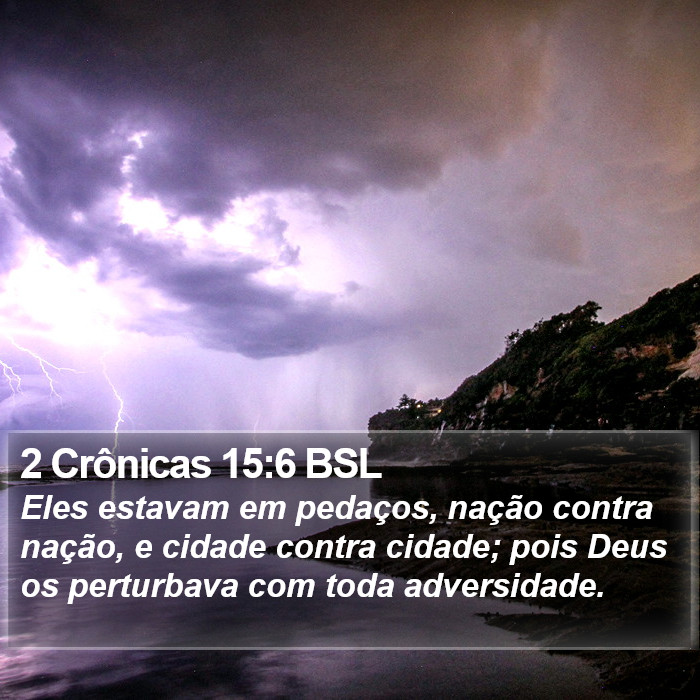 2 Crônicas 15:6 BSL Bible Study