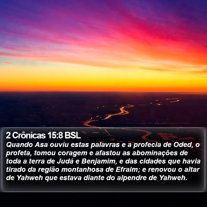 2 Crônicas 15:8 BSL Bible Study