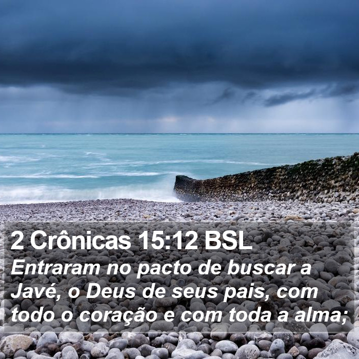 2 Crônicas 15:12 BSL Bible Study
