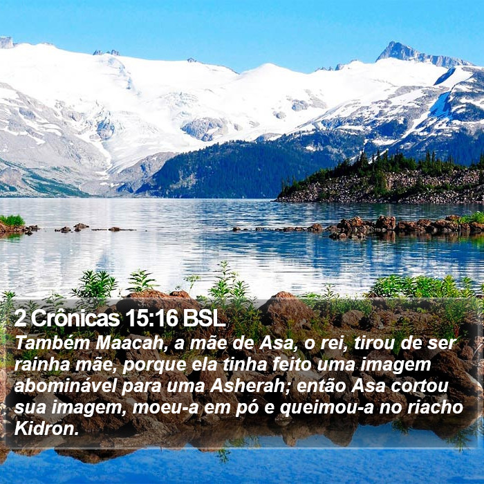 2 Crônicas 15:16 BSL Bible Study