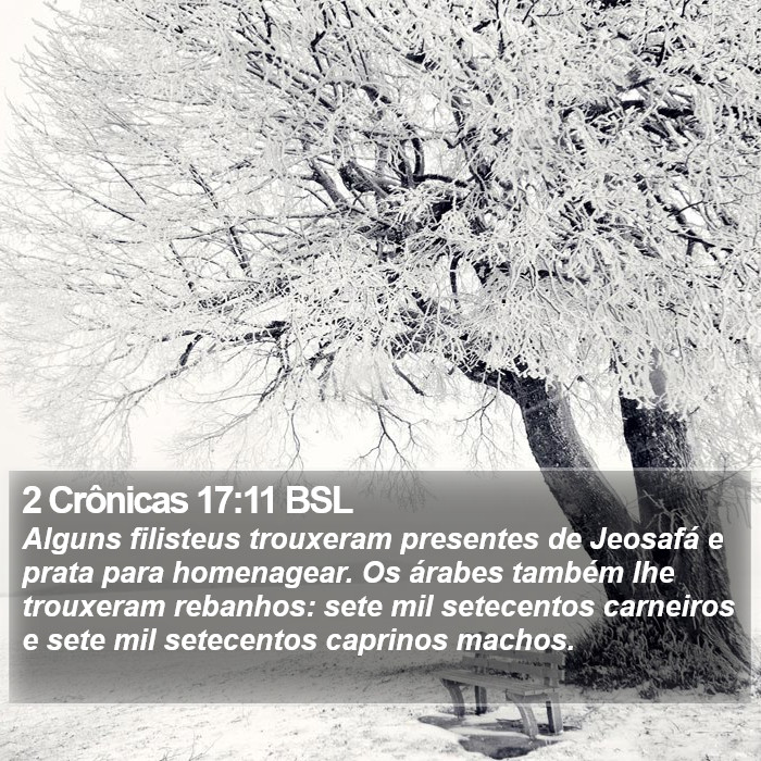 2 Crônicas 17:11 BSL Bible Study