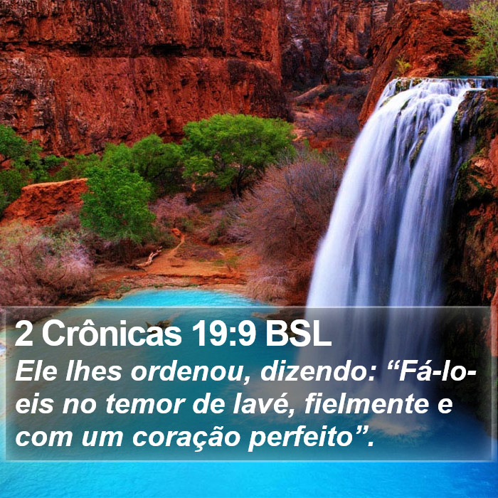 2 Crônicas 19:9 BSL Bible Study