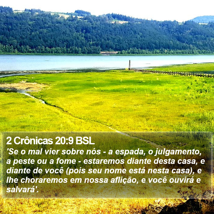 2 Crônicas 20:9 BSL Bible Study