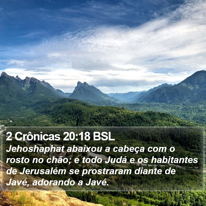 2 Crônicas 20:18 BSL Bible Study