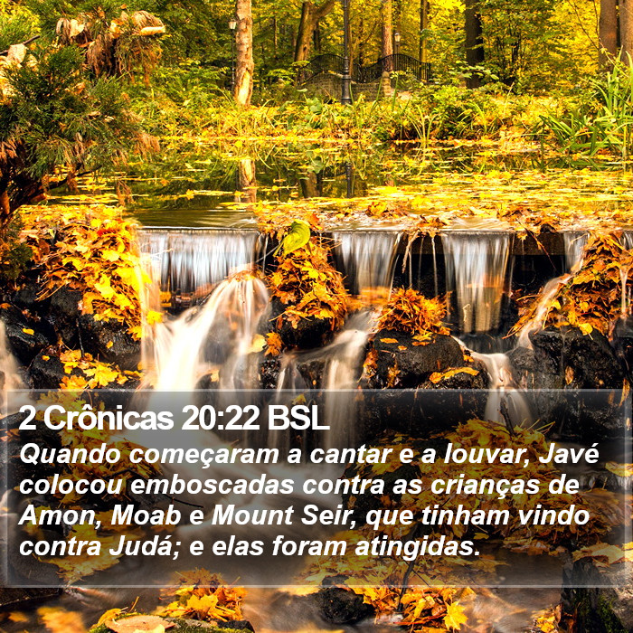 2 Crônicas 20:22 BSL Bible Study