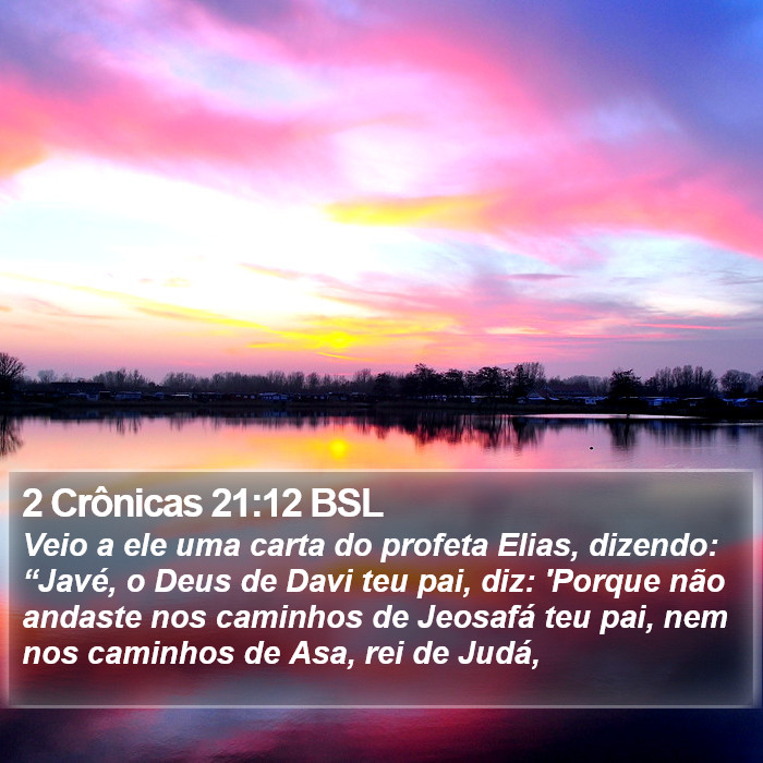 2 Crônicas 21:12 BSL Bible Study