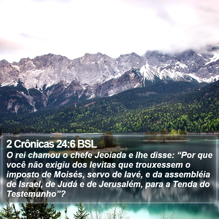 2 Crônicas 24:6 BSL Bible Study