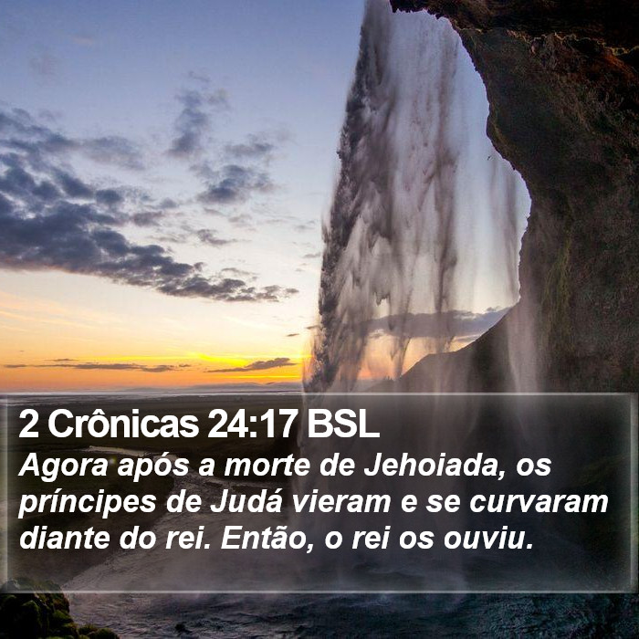 2 Crônicas 24:17 BSL Bible Study