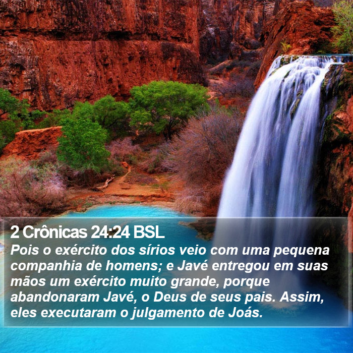 2 Crônicas 24:24 BSL Bible Study