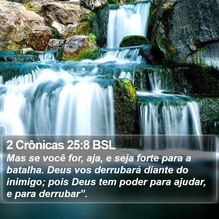 2 Crônicas 25:8 BSL Bible Study