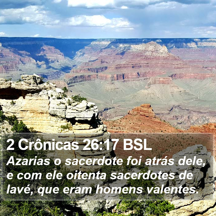 2 Crônicas 26:17 BSL Bible Study