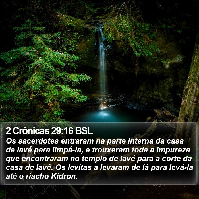 2 Crônicas 29:16 BSL Bible Study