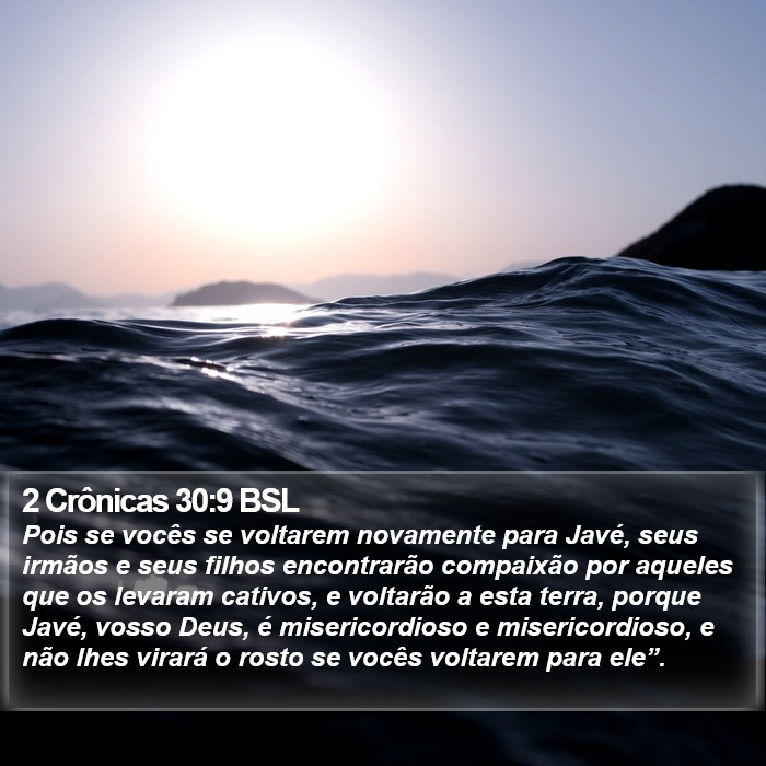 2 Crônicas 30:9 BSL Bible Study