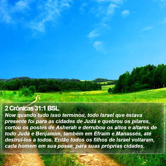 2 Crônicas 31:1 BSL Bible Study