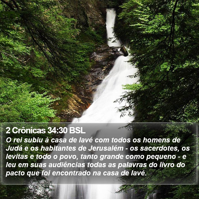 2 Crônicas 34:30 BSL Bible Study